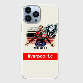 Чехол для iPhone 13 Pro Max с принтом Вирджил ван Дейк YNWA в Курске,  |  | Тематика изображения на принте: virgil van dijk | ynwa | you’ll never walk alone | вирджил ван дейк | защитник | ливер | ливерпуль | ты никогда не будешь один | футбол