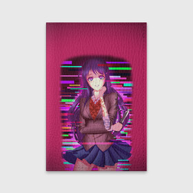 Обложка для паспорта матовая кожа с принтом Literature Club Юри (Yuri) в Курске, натуральная матовая кожа | размер 19,3 х 13,7 см; прозрачные пластиковые крепления | Тематика изображения на принте: anime | doki doki literature club | monika | natsuki | sayori | yuri | аниме | доки доки | доки доки литературный клуб | моника | нацуки | саёри | юри