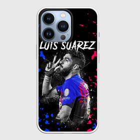 Чехол для iPhone 13 Pro с принтом ЛУИС СУАРЕС   БАРСЕЛОНА в Курске,  |  | barcelona | football | luis suarez | sport | uefa | барселона | луис суарес | спорт | уефа. | футбол