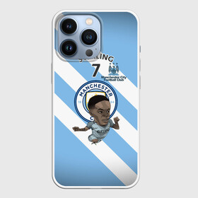 Чехол для iPhone 13 Pro с принтом Рахим Стерлинг МанСити в Курске,  |  | raheem sterling | англия | горожане | манчестер сити | полузащитник | рахим стерлинг | сити | футбол | футболист