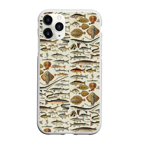 Чехол для iPhone 11 Pro матовый с принтом рыбный паттерн в Курске, Силикон |  | Тематика изображения на принте: ocean | sea | киты | море | морские мотивы | морской принт | морской фон | океан | паттерн | рыбы | текстуры