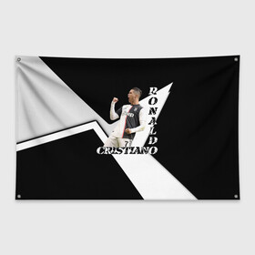 Флаг-баннер с принтом Cristiano Ronaldo эмоции в Курске, 100% полиэстер | размер 67 х 109 см, плотность ткани — 95 г/м2; по краям флага есть четыре люверса для крепления | cristiano | cristiano ronaldo | ronaldo | криштиану роналду | криштиану роналду душ сантуш авейру | португалия | ювентус