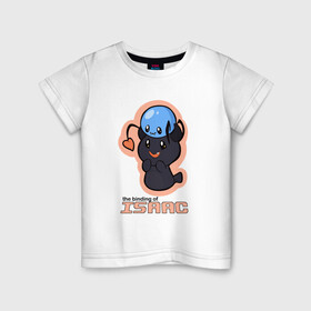 Детская футболка хлопок с принтом Monsters The Binding of isaac в Курске, 100% хлопок | круглый вырез горловины, полуприлегающий силуэт, длина до линии бедер | binding | bosses | imp | isaac | monsters | spider | имп | исаак | монстры | паук