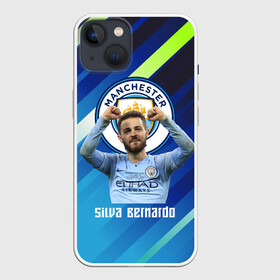 Чехол для iPhone 13 с принтом Silva Bernardo Манчестер Сити в Курске,  |  | manchester city | бернарду силва | манчестер сити | сборная португалии | футбол | футболист