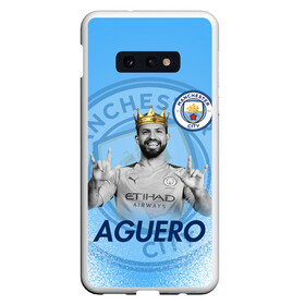 Чехол для Samsung S10E с принтом СЕРХИО АГУЭРО SERGIO AGUERO в Курске, Силикон | Область печати: задняя сторона чехла, без боковых панелей | Тематика изображения на принте: football | manchester city | sergio leonel aguero del castillo | sport | манчестер сити | сборная аргентины. | спорт | футбол