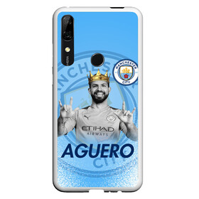 Чехол для Honor P Smart Z с принтом СЕРХИО АГУЭРО SERGIO AGUERO в Курске, Силикон | Область печати: задняя сторона чехла, без боковых панелей | Тематика изображения на принте: football | manchester city | sergio leonel aguero del castillo | sport | манчестер сити | сборная аргентины. | спорт | футбол