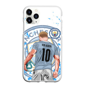 Чехол для iPhone 11 Pro матовый с принтом СЕРХИО АГУЭРО SERGIO AGUERO в Курске, Силикон |  | Тематика изображения на принте: football | manchester city | sergio leonel aguero del castillo | sport | манчестер сити | сборная аргентины. | спорт | футбол