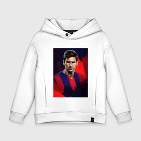 Детское худи Oversize хлопок с принтом Messi - The Best в Курске, френч-терри — 70% хлопок, 30% полиэстер. Мягкий теплый начес внутри —100% хлопок | боковые карманы, эластичные манжеты и нижняя кромка, капюшон на магнитной кнопке | argentina | barca | barcelona | football | lionel | messi | spain | sport | аргентина | барса | барселона | гол | золотой мяч | игрок | испания | камп ноу | лионель | месси | мяч | спорт | тренер | футбол | чемпион |