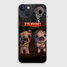 Чехол для iPhone 13 с принтом The Binding of Isaac | Жертвоприношение Исаака (Z) в Курске,  |  | binding isaac | binding of isaac | the binding of isaac | голос бога | жертвоприношение исаака | исаак | компьютерная игра | маленький исаак