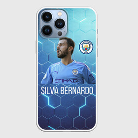 Чехол для iPhone 13 Pro Max с принтом Silva Bernardo Манчестер Сити в Курске,  |  | manchester city | бернарду силва | манчестер сити | сборная португалии | футбол | футболист