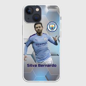Чехол для iPhone 13 mini с принтом Silva Bernardo Манчестер Сити в Курске,  |  | manchester city | бернарду силва | манчестер сити | сборная португалии | футбол | футболист