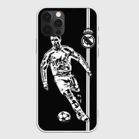 Чехол для iPhone 12 Pro Max с принтом Криштиану Роналду в Курске, Силикон |  | cristiano ronaldo | fc real madrid | криштиану роналду | фк реал мадрид | футбол | футболист