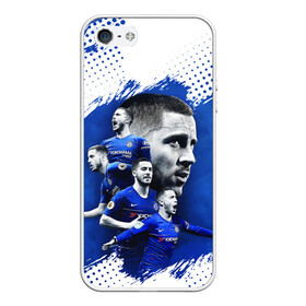 Чехол для iPhone 5/5S матовый с принтом ЭДЕН АЗАР / EDEN HAZARD в Курске, Силикон | Область печати: задняя сторона чехла, без боковых панелей | chelsea | eden michael hazard | football | real madrid | sport | uefa | реал мадрид | сборная бельгии. | спорт | уефа | футбол | хазард | челси | эден азар