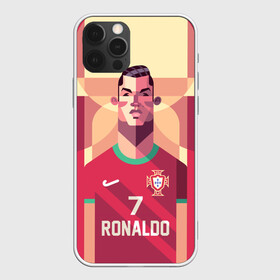 Чехол для iPhone 12 Pro Max с принтом Криштиану Роналду в Курске, Силикон |  | cristiano ronaldo | fc portugal | криштиану роналду | сборная | фк португалия | футбол