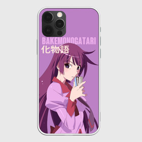 Чехол для iPhone 12 Pro Max с принтом Истории монстров в Курске, Силикон |  | bakemonogatari | hitagi | monogatari | senjougahara | истории монстров | сэндзёгахара | хитаги | цикл историй