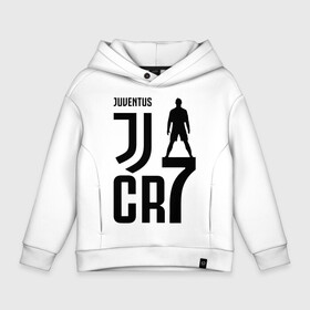 Детское худи Oversize хлопок с принтом Juventus CR7 Cristiano Ronaldo в Курске, френч-терри — 70% хлопок, 30% полиэстер. Мягкий теплый начес внутри —100% хлопок | боковые карманы, эластичные манжеты и нижняя кромка, капюшон на магнитной кнопке | 7 | champion | cr7 | cristiano ronaldo | fifa | football | football club | juventus | soccer | uefa | игра | криштиану роналду | лига чемпионов | реал мадрид | сборная португалии | спорт | уефа | фифа | фк | футбол | футболь