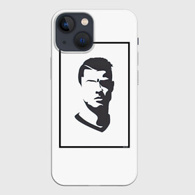 Чехол для iPhone 13 mini с принтом Легендарный Футболист Роналду в Курске,  |  | игра ногой | кристиан | криштиан | криштиан роналду | роналду | футбол | футболист | футбольный мяч | футбольчик