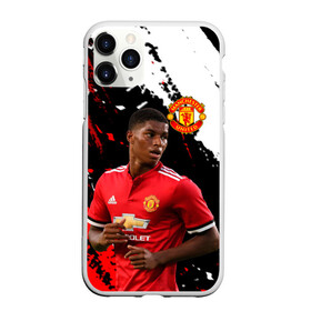 Чехол для iPhone 11 Pro матовый с принтом Manchester United: Рашфорд. в Курске, Силикон |  | Тематика изображения на принте: fc | fcmu | football | football club | manchester united | marcus rashford | red devils | sport | красные дьяволы | манчестер юнайтед | маркус рашфорд | спорт | фк | фкмю | футбол | футбольный клуб