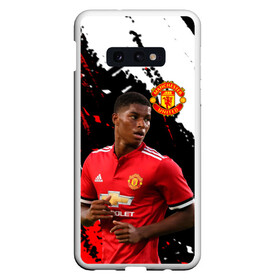 Чехол для Samsung S10E с принтом Manchester United: Рашфорд. в Курске, Силикон | Область печати: задняя сторона чехла, без боковых панелей | Тематика изображения на принте: fc | fcmu | football | football club | manchester united | marcus rashford | red devils | sport | красные дьяволы | манчестер юнайтед | маркус рашфорд | спорт | фк | фкмю | футбол | футбольный клуб