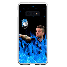 Чехол для Samsung S10E с принтом Atalanta: Алехандро Гомес. в Курске, Силикон | Область печати: задняя сторона чехла, без боковых панелей | alejandro gomez | atalanta | football | football club | sport | алехандро гомес | аталанта | спорт | спортивные | униформа | фирменные цвета | футбол | футбольный клуб