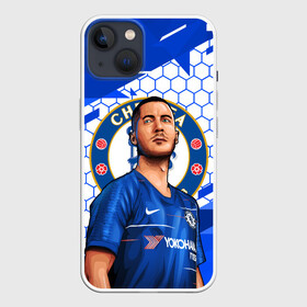 Чехол для iPhone 13 с принтом ЭДЕН АЗАР   CHELSEA   ЧЕЛСИ в Курске,  |  | chelsea | eden michael hazard | football | real madrid | sport | uefa | реал мадрид | сборная бельгии. | спорт | уефа | футбол | хазард | челси | эден азар