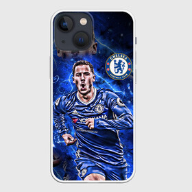 Чехол для iPhone 13 mini с принтом ЭДЕН АЗАР   EDEN HAZARD в Курске,  |  | chelsea | eden michael hazard | football | real madrid | sport | uefa | реал мадрид | сборная бельгии. | спорт | уефа | футбол | хазард | челси | эден азар