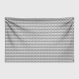 Флаг-баннер с принтом Советский забор в Курске, 100% полиэстер | размер 67 х 109 см, плотность ткани — 95 г/м2; по краям флага есть четыре люверса для крепления | архитектура | бетон | брутализм | геометрия | забор | застройка | ссср | урбанист
