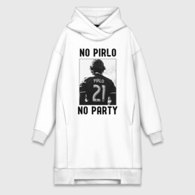 Платье-худи хлопок с принтом No Pirlo no party в Курске,  |  | andrea pirlo | football | juventus | pirlo | vdkarsvet | андреа пирло | пирло | футбол | ювентус