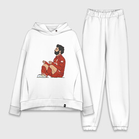 Женский костюм хлопок Oversize с принтом Salah   Liverpool в Курске,  |  | england | football | liverpool | salah | sport | англия | гол | египет | клопп | кубок | ливерпуль | мохамед | мяч | салах | спорт | футбол | футболист | чемпион | чемпионат