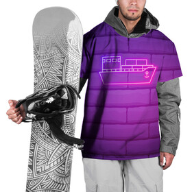 Накидка на куртку 3D с принтом Судно неон в Курске, 100% полиэстер |  | Тематика изображения на принте: neon | корабль | море | неон | неоновый | судно | якорь