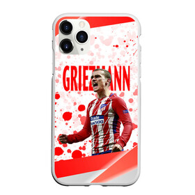 Чехол для iPhone 11 Pro Max матовый с принтом Антуан Гризманн | Antoine Griezmann (+спина) (Z) в Курске, Силикон |  | antoine griezmann | антуан гризманн | атлетико | барса | барселона | гризман | реал сосьедад | сборная франции