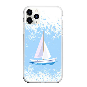Чехол для iPhone 11 Pro Max матовый с принтом ОДИНОКАЯ ЛОДКА | SAILBOAT (Z) в Курске, Силикон |  | boat | sailboat | ship | ships | бумага | кораблик | кораблики | корабль | красный парус | лодка | лодочка на белом | мореход | одинокая лодка | оригами | парус | парусник | судно | яхта