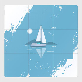 Магнитный плакат 3Х3 с принтом ОДИНОКИЙ ПАРУСНИК | SAILBOAT (Z) в Курске, Полимерный материал с магнитным слоем | 9 деталей размером 9*9 см | boat | sailboat | ship | ships | бумага | кораблик | кораблики | корабль | красный парус | лодка | лодочка на белом | мореход | одинокая лодка | оригами | парус | парусник | судно | яхта