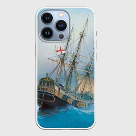 Чехол для iPhone 13 Pro с принтом The Sea Devil в Курске,  |  | ocean | sea | ship | summer | волны | океан | парусник