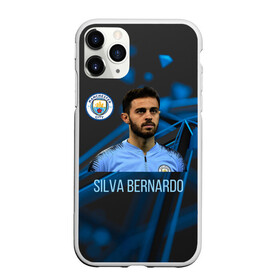 Чехол для iPhone 11 Pro матовый с принтом Silva Bernardo Манчестер Сити в Курске, Силикон |  | manchester city | бернарду силва | манчестер сити | сборная португалии | футбол | футболист