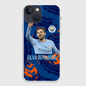 Чехол для iPhone 13 mini с принтом Silva Bernardo Манчестер Сити в Курске,  |  | manchester city | бернарду силва | манчестер сити | сборная португалии | футбол | футболист