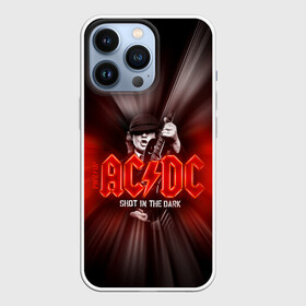 Чехол для iPhone 13 Pro с принтом AC DC: Angus Young в Курске,  |  | ac | ac dc | ac|dc | angus young | dc. logo | hard | rock | ангус янг | логотип