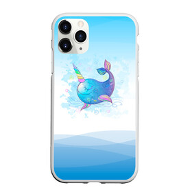 Чехол для iPhone 11 Pro Max матовый с принтом Дельфин единорог в Курске, Силикон |  | Тематика изображения на принте: cute | dolphin | unicorn | два дельфина | дельфин | дельфин в море | дельфинами | единорог | милый | мир | подводный