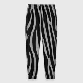 Мужские брюки 3D с принтом Zebra Camouflage в Курске, 100% полиэстер | манжеты по низу, эластичный пояс регулируется шнурком, по бокам два кармана без застежек, внутренняя часть кармана из мелкой сетки | animal | blackandwhite | camouflage | stripes | zebra