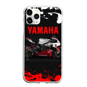 Чехол для iPhone 11 Pro матовый с принтом YAMAHA [004] в Курске, Силикон |  | moto | yamaha | мотоцикл | ямана | ямаха