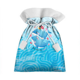 Подарочный 3D мешок с принтом Два дельфина в Курске, 100% полиэстер | Размер: 29*39 см | cute | dolphin | два дельфина | дельфин | дельфин в море | дельфинами | любовь | милый | мир | подводный | сердечки