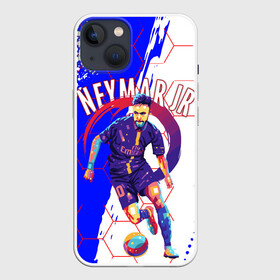 Чехол для iPhone 13 с принтом НЕЙМАР   NEYMAR   ПСЖ в Курске,  |  | football | neymar | paris saint germain football club | sport | uefa | неймар | неймар да силва сантос жуниор | пари сен жермен | псж | сборная бразилии | спорт | уефа. | футбол