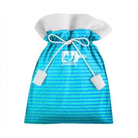 Подарочный 3D мешок с принтом Кораблик в бутылке в Курске, 100% полиэстер | Размер: 29*39 см | бутылка | в бутылке | кораблик | кораблики на синем | корабль | пузыри