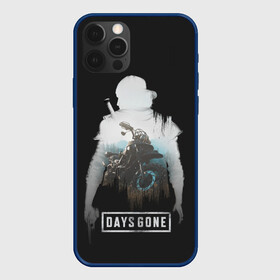 Чехол для iPhone 12 Pro с принтом Days gone силуэт Дикона в Курске, силикон | область печати: задняя сторона чехла, без боковых панелей | action | animals | days gone | deacon | gamer | games | nextgen | pandemic | pc | player | playstation | ps 5 | steam | top | valve | weapon | xbox | zombie | валв | видео игры | животные | жизнь после | зомби | игрок | иксбокс | некстген | оружи