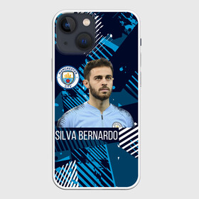 Чехол для iPhone 13 mini с принтом Silva Bernardo Манчестер Сити в Курске,  |  | manchester city | бернарду силва | манчестер сити | сборная португалии | футбол | футболист