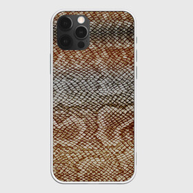 Чехол для iPhone 12 Pro Max с принтом Snake skin в Курске, Силикон |  | Тематика изображения на принте: animal | leather | natural | skin | snake | texture | wild