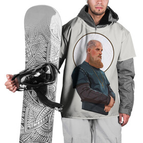 Накидка на куртку 3D с принтом Ragnarr Saint в Курске, 100% полиэстер |  | viking | vikings | альфред великий | аслауг | викинг | викинги | конунг | лагерта | один | рагнар лодброк | сериал | сериалы | харальд