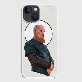 Чехол для iPhone 13 mini с принтом Ragnarr Saint в Курске,  |  | viking | vikings | альфред великий | аслауг | викинг | викинги | конунг | лагерта | один | рагнар лодброк | сериал | сериалы | харальд