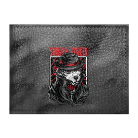 Обложка для студенческого билета с принтом Sneak Tiger в Курске, натуральная кожа | Размер: 11*8 см; Печать на всей внешней стороне | арт | графика | животные | звери | тигр | шляпа | шпион