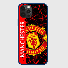 Чехол для iPhone 12 Pro с принтом МАНЧЕСТЕР / MANCHESTER UNITED в Курске, силикон | область печати: задняя сторона чехла, без боковых панелей | football | manchester united football club | sport | uefa | английская премьер лига | лига финал | манчестер юнайтед | матч. | спорт | уефа | финал | футбол